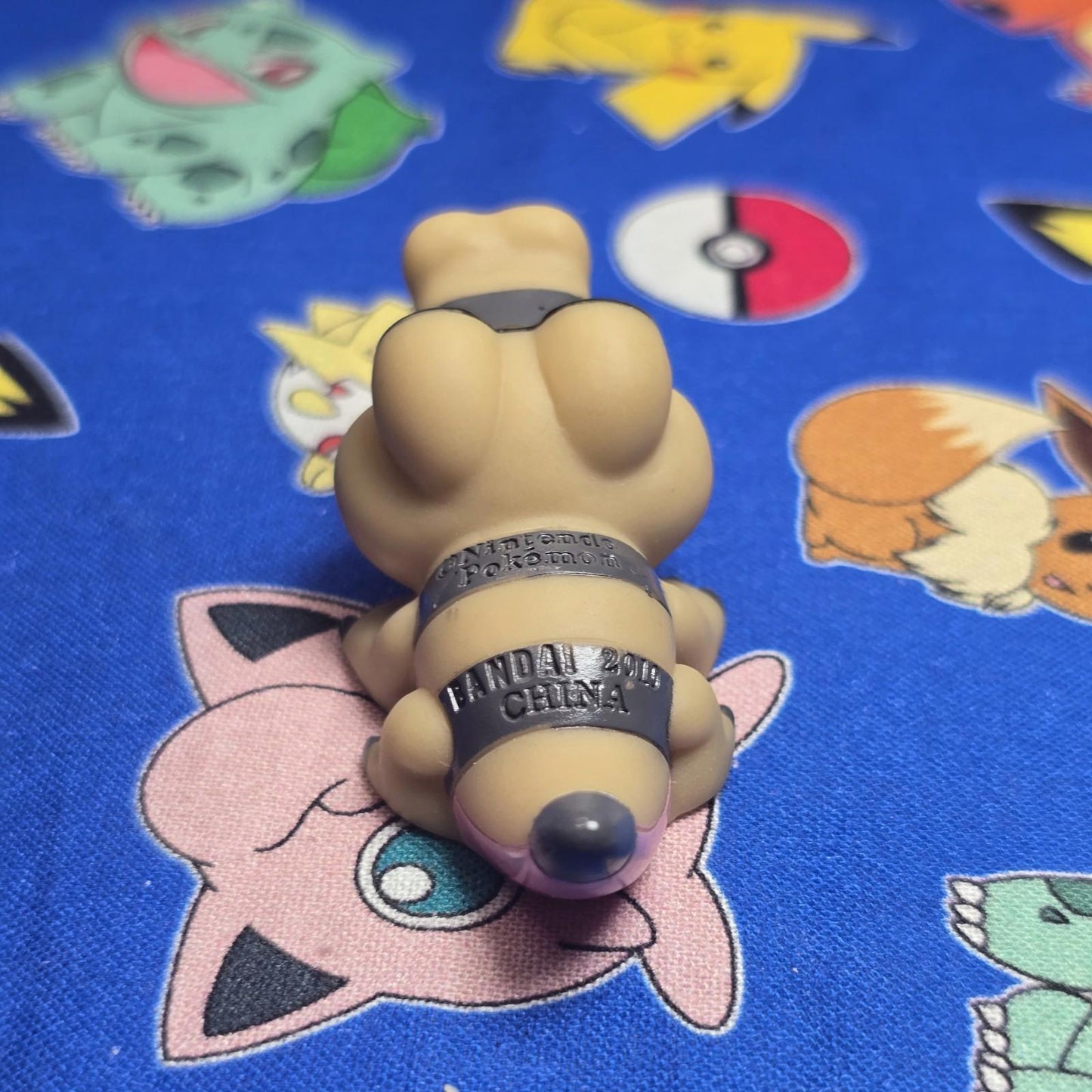 Pokemon Sandile Figure Finger Puppet 2010 Nintendo Bandai PVC Japan USA Seller