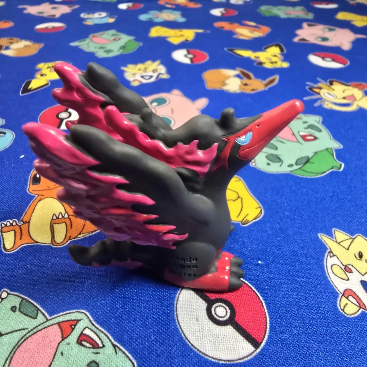 Pokemon Moltres Galarian Galar Figure Finger Puppet 2021 Nintendo Bandai Japan