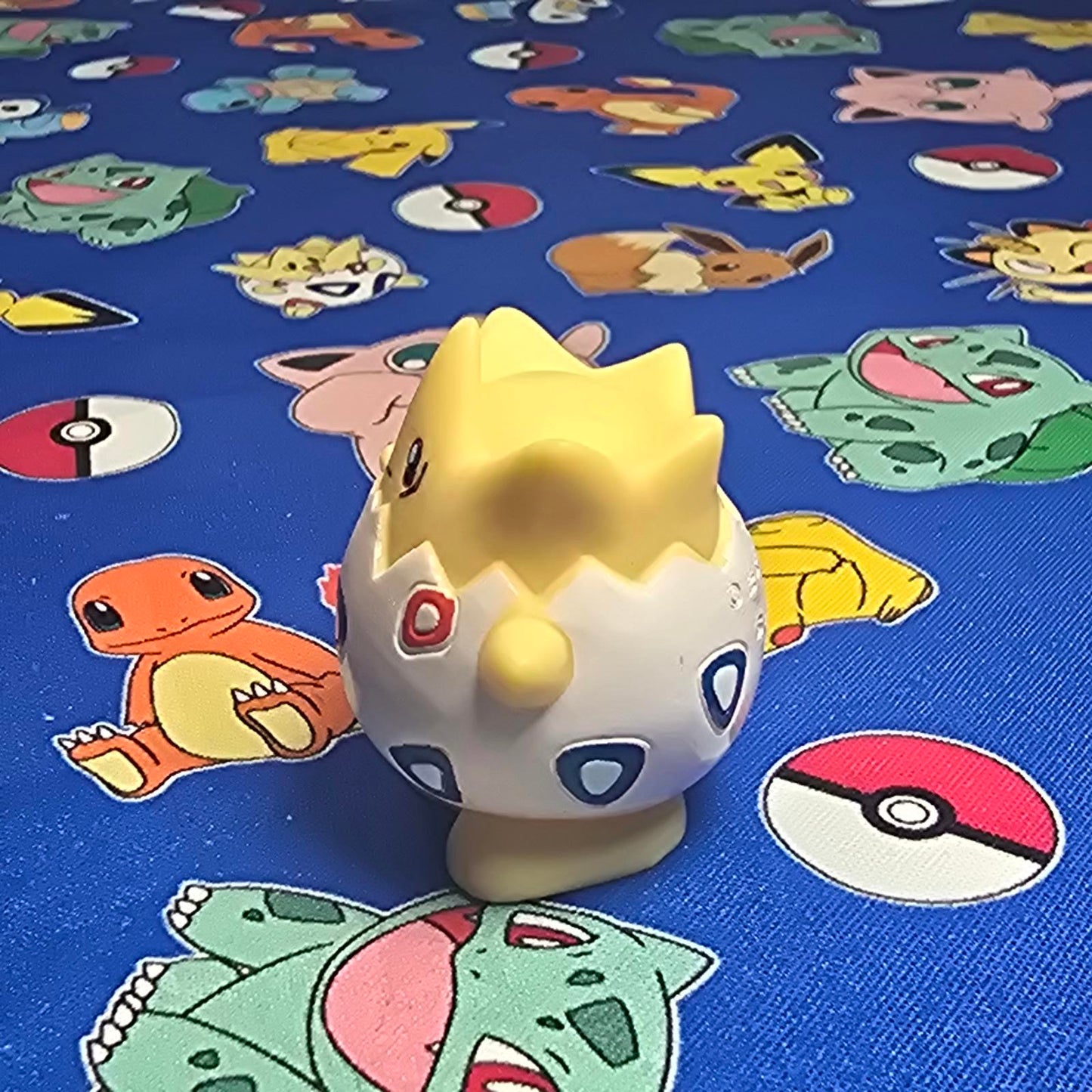 Pokemon Togepi Figure Finger Puppet 1998 Nintendo Bandai PVC Vintage Japan USA