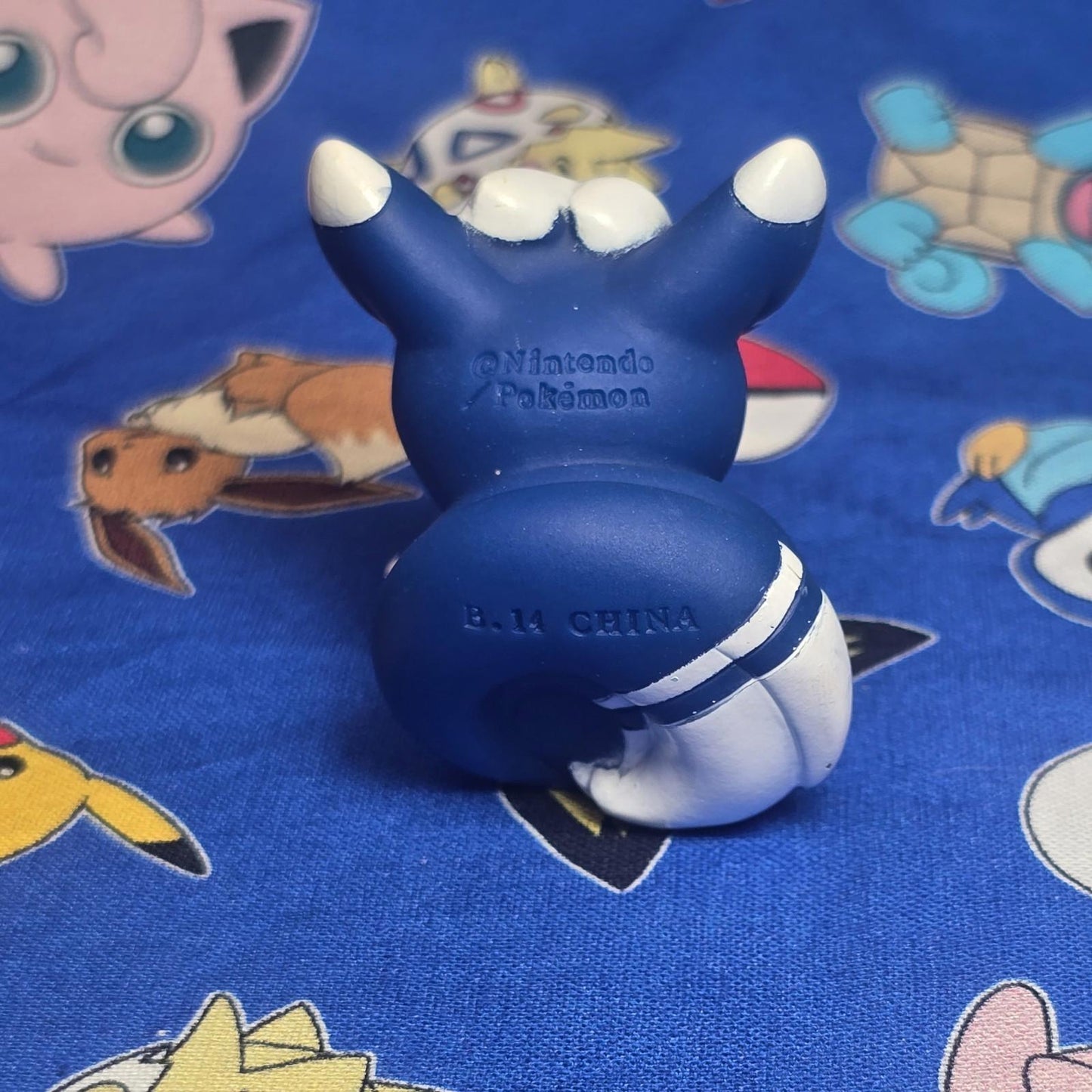 Pokemon Meowstic Male Figure Finger Puppet 2014 Nintendo Bandai PVC Japan USA
