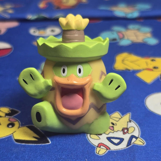 Pokemon Ludicolo Figure Finger Puppet 2004 Nintendo Bandai PVC Vintage Japan USA