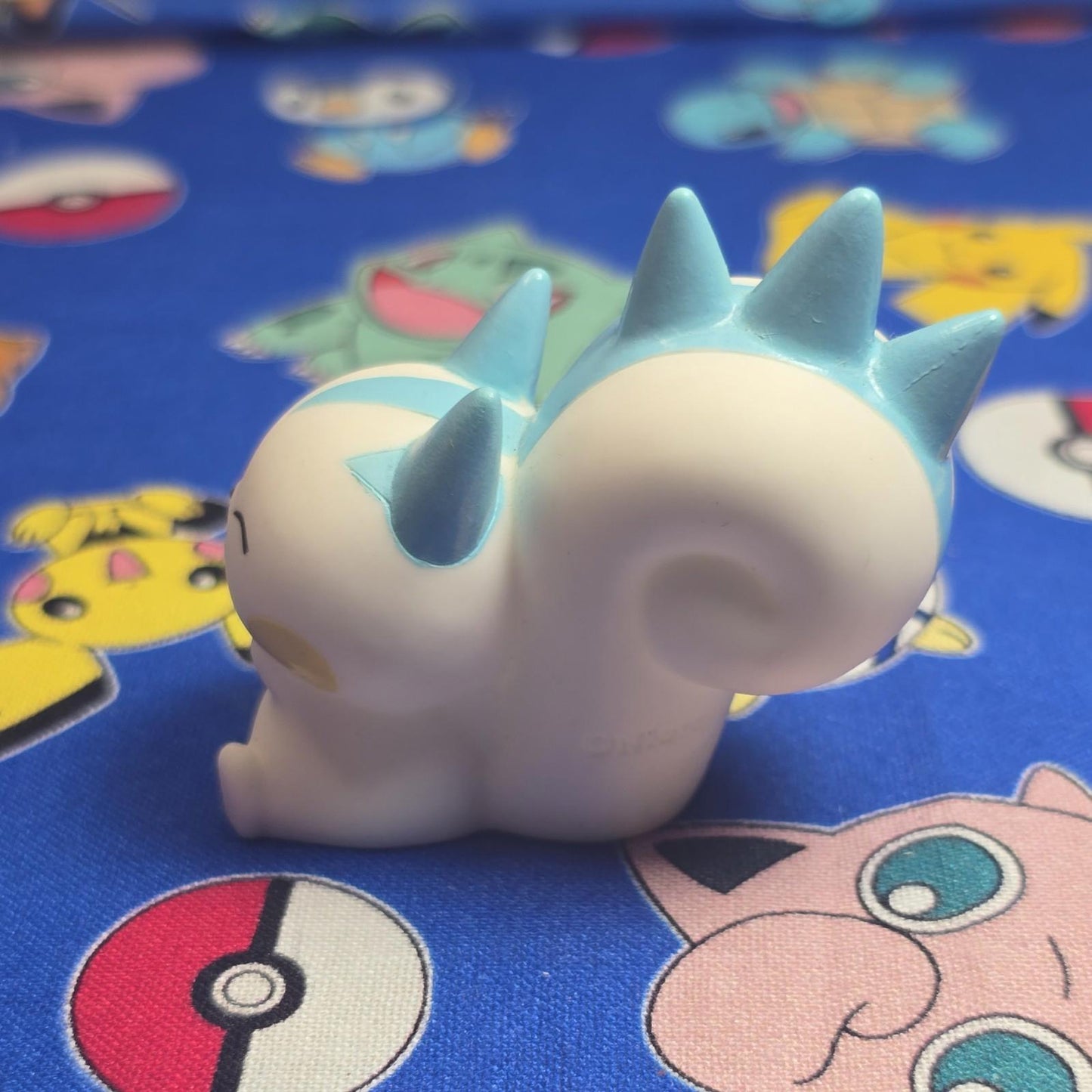 Pokemon Pachirisu Figure Finger Puppet 2008 Nintendo Bandai Japan PVC USA Seller