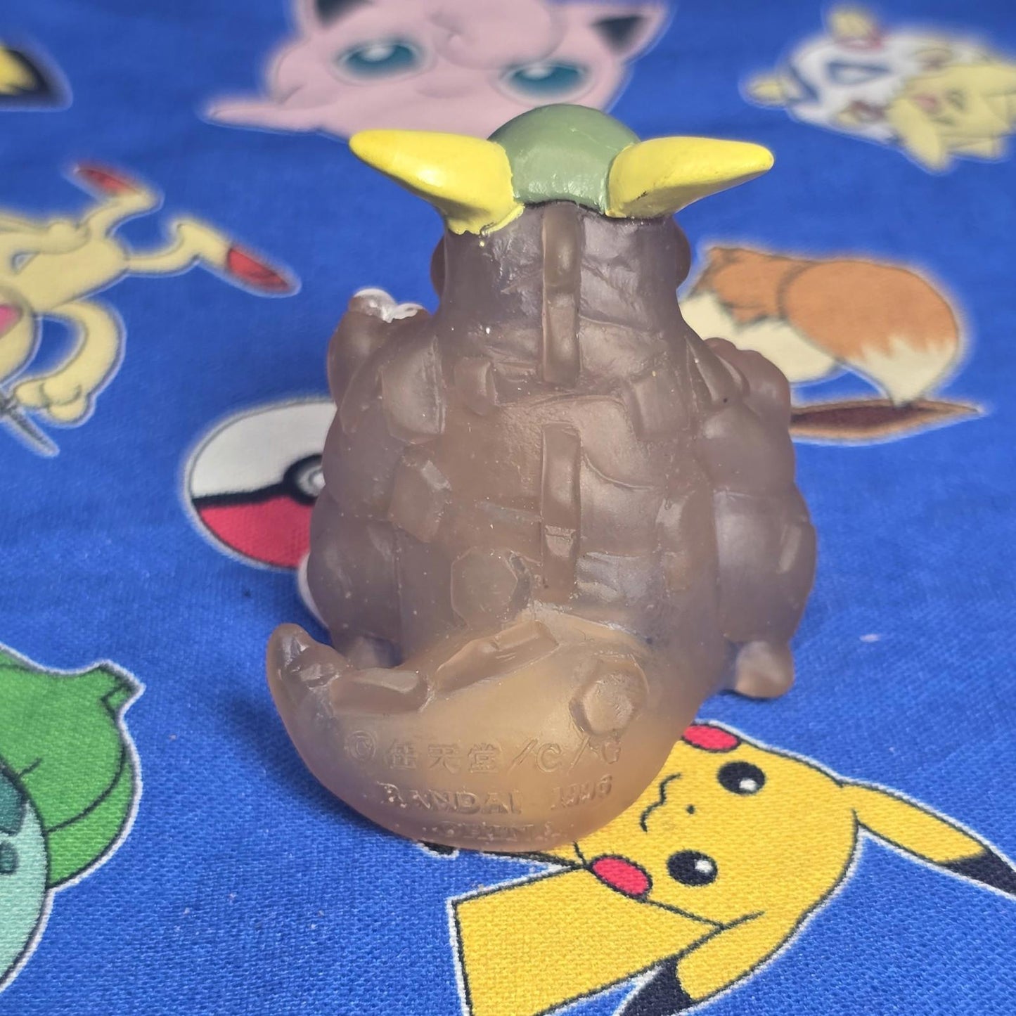 Pokemon Kangaskhan Clear Figure Finger Puppet 1996 Nintendo Bandai Vintage USA