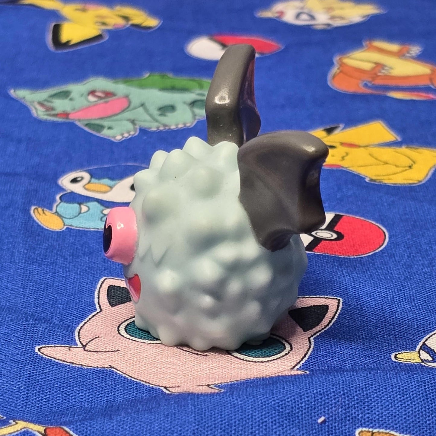 Pokemon Woobat Figure Finger Puppet 2010 Nintendo Bandai PVC Japan USA Seller
