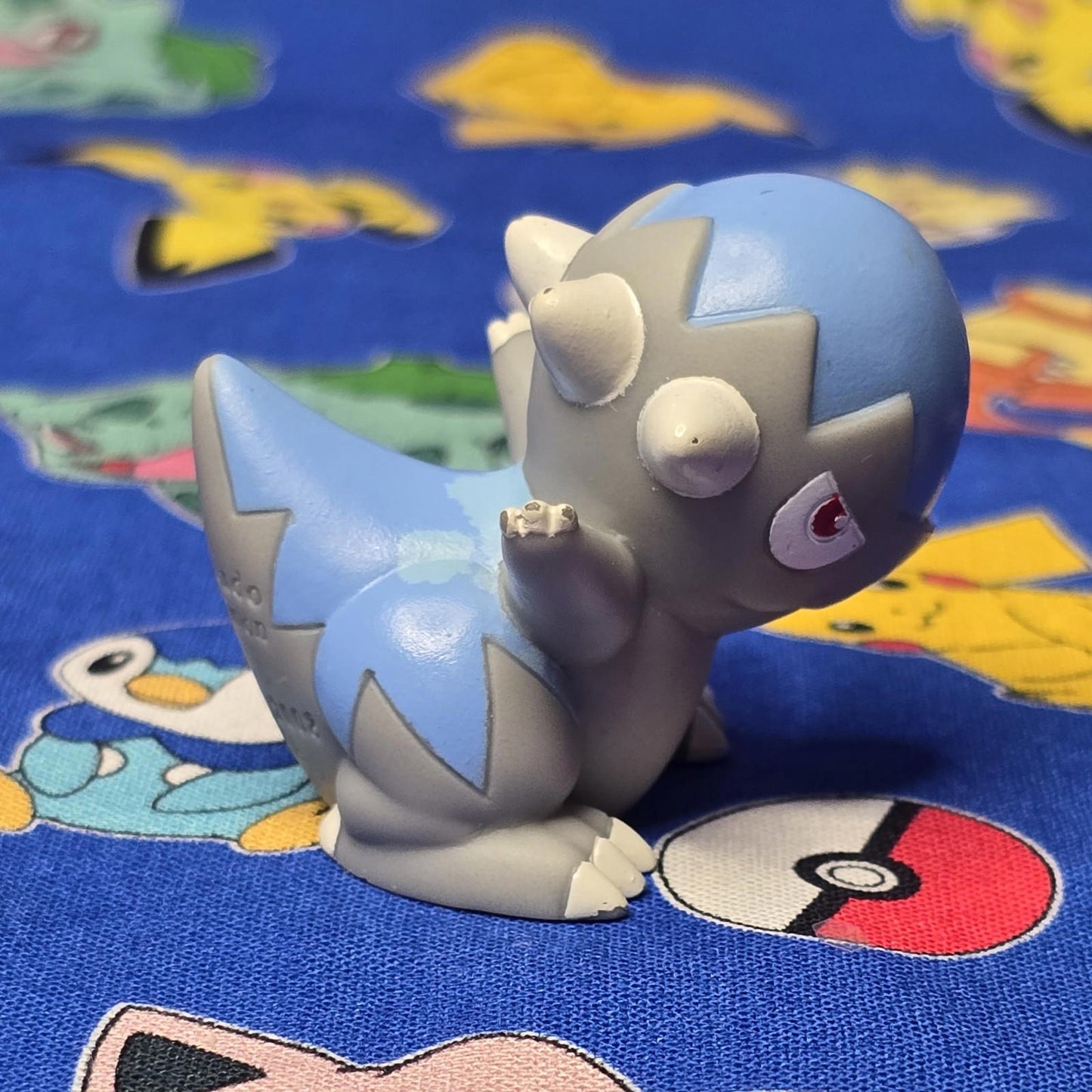 Pokemon Cranidos Figure Finger Puppet 2008 Nintendo Bandai PVC Japan USA Seller