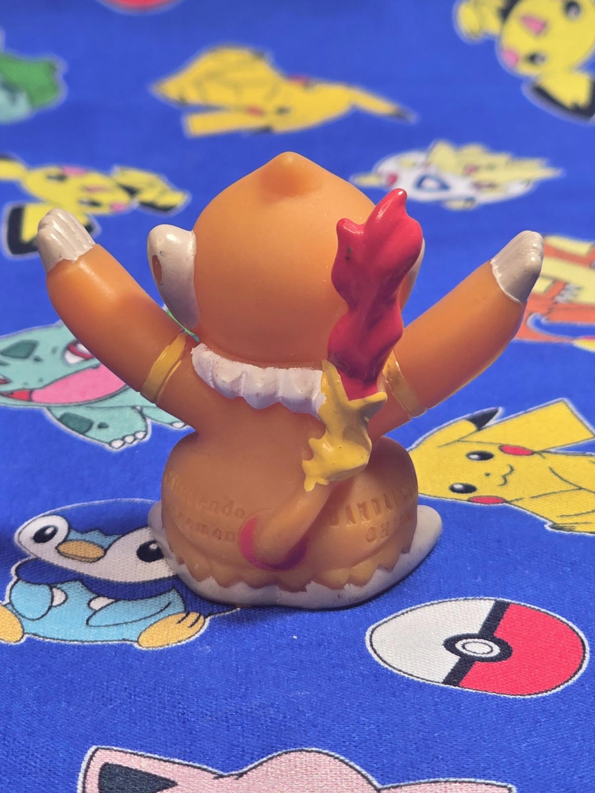 Pokemon Monferno Figure Finger Puppet 2006 Nintendo Bandai PVC Japan USA Seller