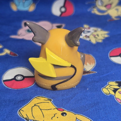 Pokemon Raichu Figure Finger Puppet 2014 Nintendo Bandai Japan PVC USA Seller