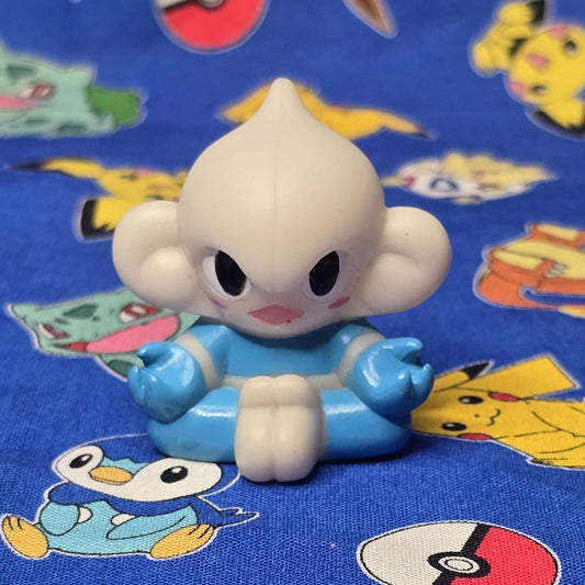 Pokemon Meditite Figure Finger Puppet 2004 Nintendo Bandai PVC Vintage Japan USA