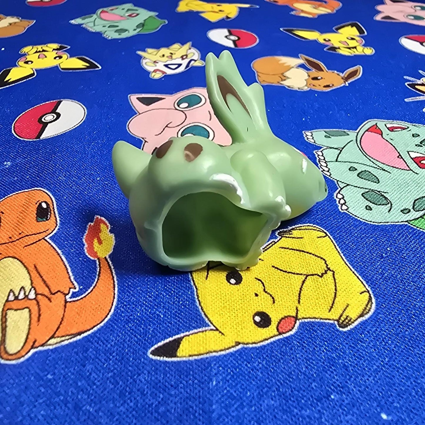 Pokemon Nidorina Green Figure Finger Puppet 1997 Nintendo Bandai PVC Vintage USA