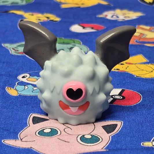 Pokemon Woobat Figure Finger Puppet 2010 Nintendo Bandai PVC Japan USA Seller