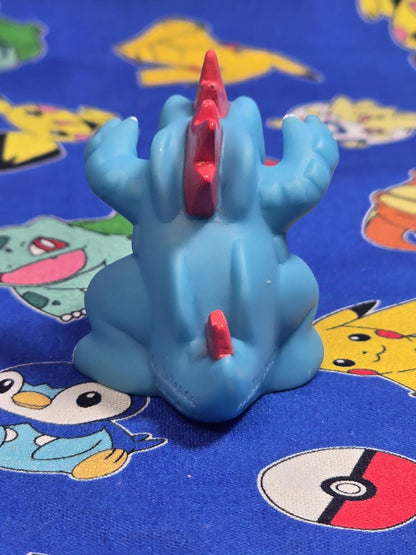 Pokemon Feraligatr Figure Finger Puppet 2007 Nintendo Bandai Japan USA Seller