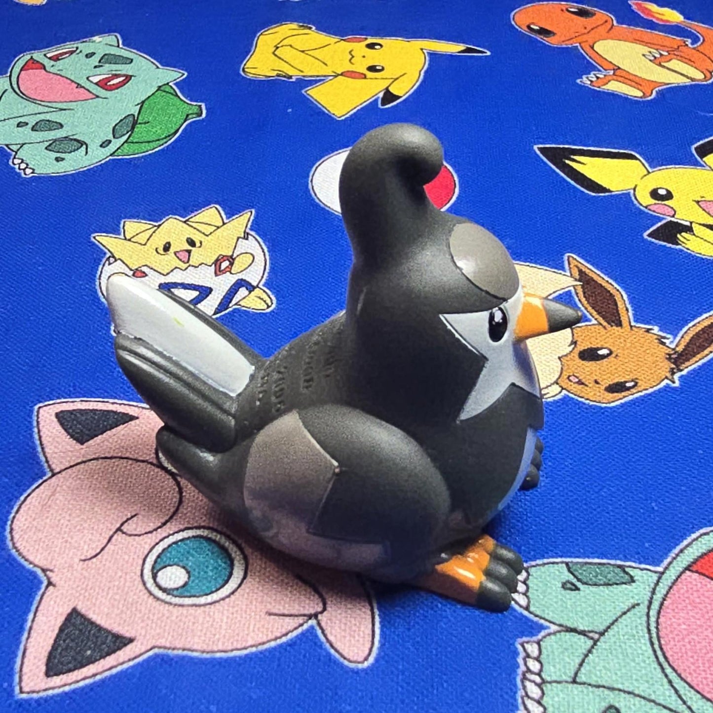 Pokemon Staravia Figure Finger Puppet 2006 Nintendo Bandai PVC Vintage Japan USA