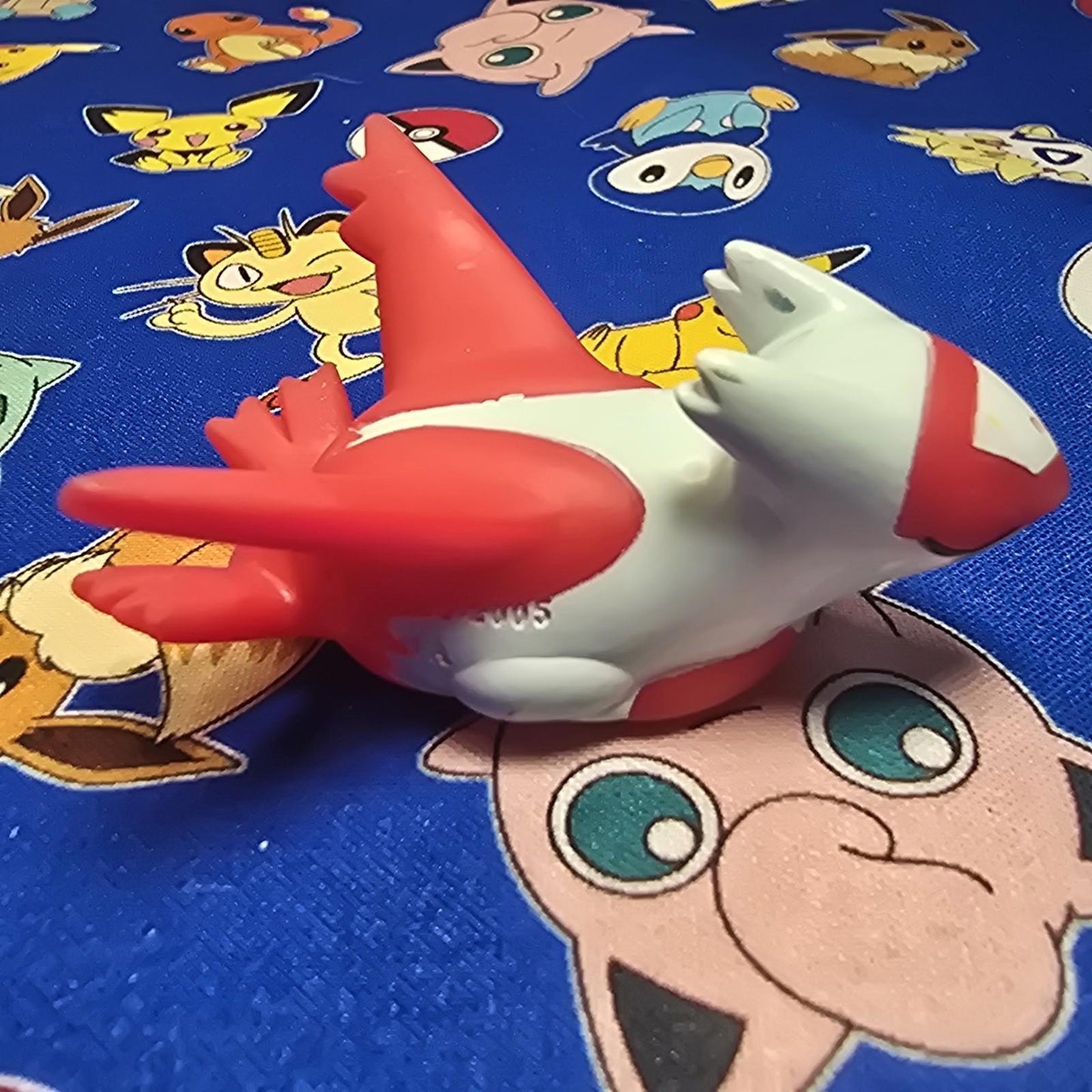 Pokemon Latias Figure Finger Puppet 2005 Nintendo Bandai PVC Vintage Japan US