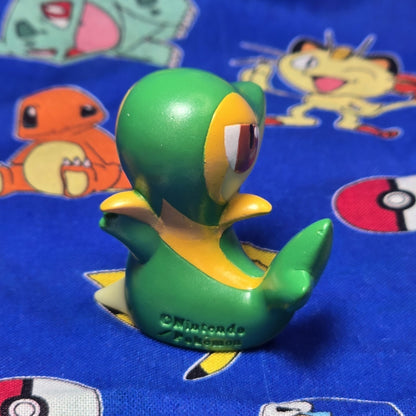 Pokemon Snivy Metallic Figure Finger Puppet 2010 Nintendo PVC Bandai Japan USA