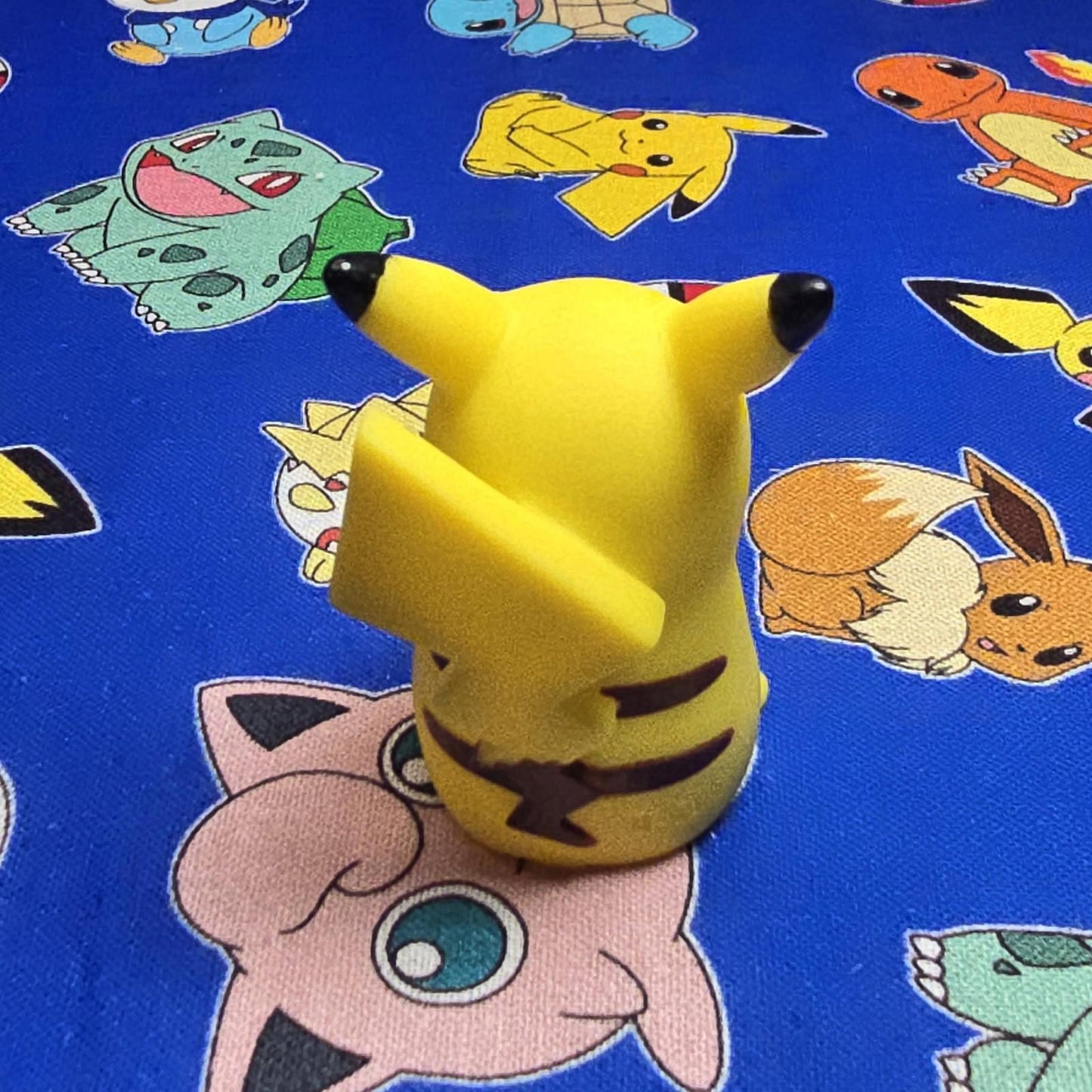 Pokemon Pikachu Figure Finger Puppet 2016 Nintendo Bandai Vintage PVC Japan USA
