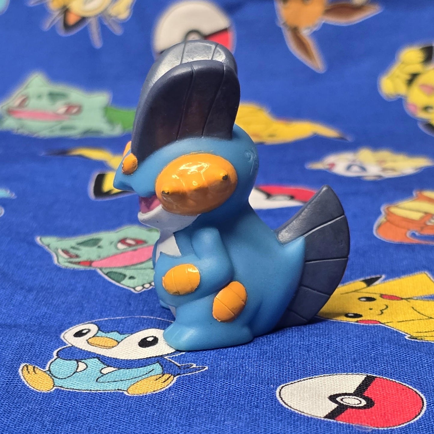 Pokemon Swampert Figure Finger Puppet 2009 Nintendo Bandai PVC Japan USA Seller