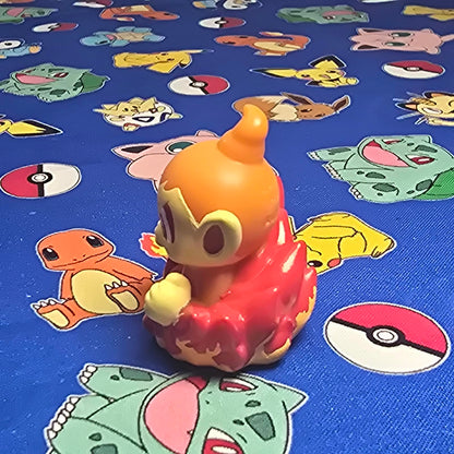 Pokemon Chimchar Figure Finger Puppet 2009 Nintendo Bandai PVC Japan USA Seller