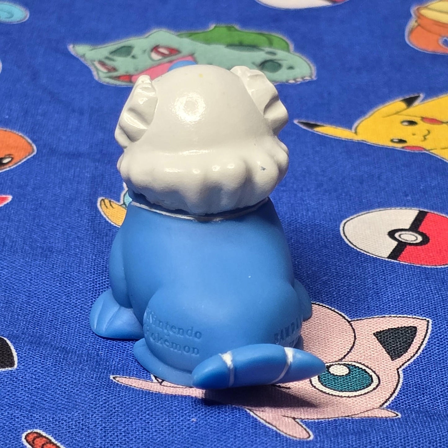 Pokemon Walrein Figure Finger Puppet 2003 Nintendo Bandai PVC Vintage Japan USA