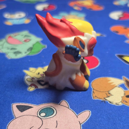 Pokemon Infernape Figure Finger Puppet 2022 Nintendo Bandai PVC Japan USA Toy