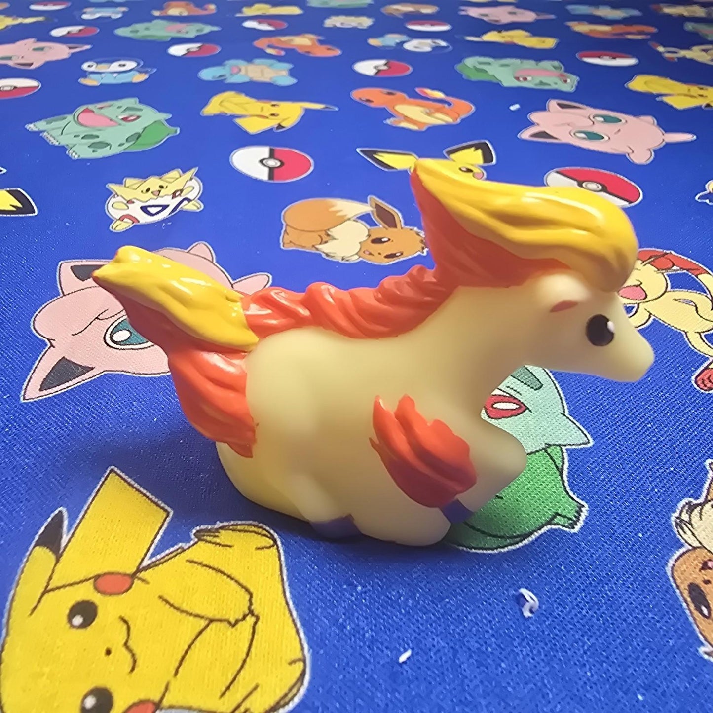 Pokemon Ponyta Figure Finger Puppet 2007 Nintendo Bandai PVC Japan US Seller