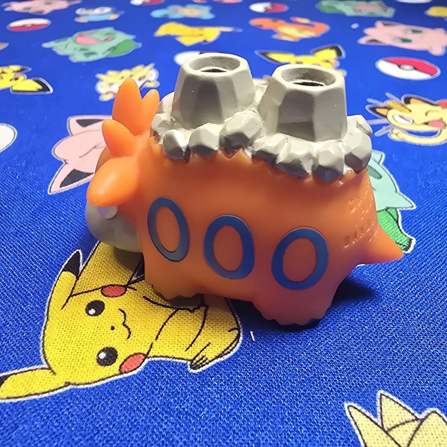 Pokemon Camerupt Figure Finger Puppet 2004 Nintendo Bandai Vintage PVC Japan USA