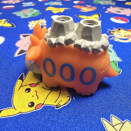 Pokemon Camerupt Figure Finger Puppet 2004 Nintendo Bandai Vintage PVC Japan USA
