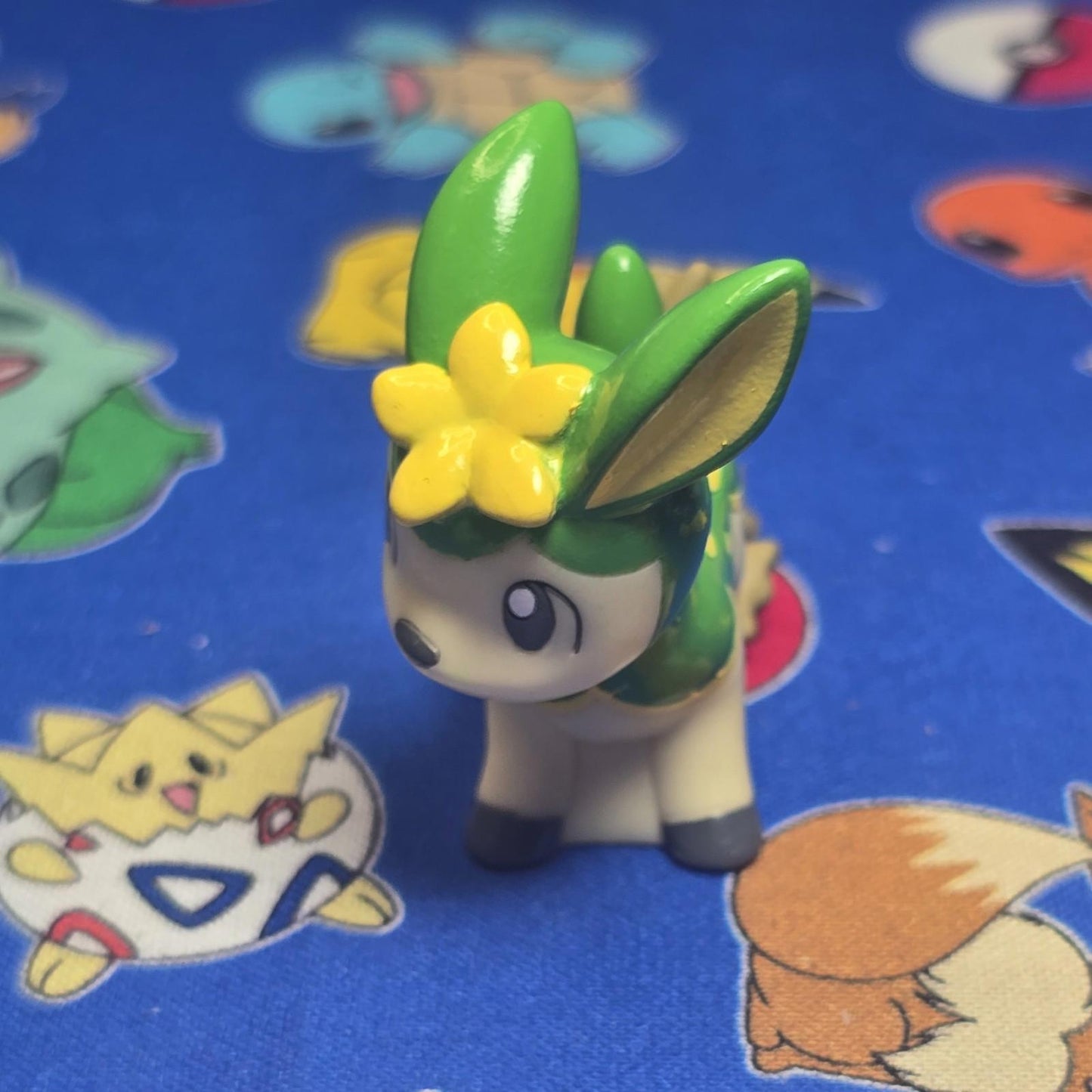 Pokemon Deerling Summer Figure Finger Puppet 2011 Nintendo Bandai PVC Japan USA