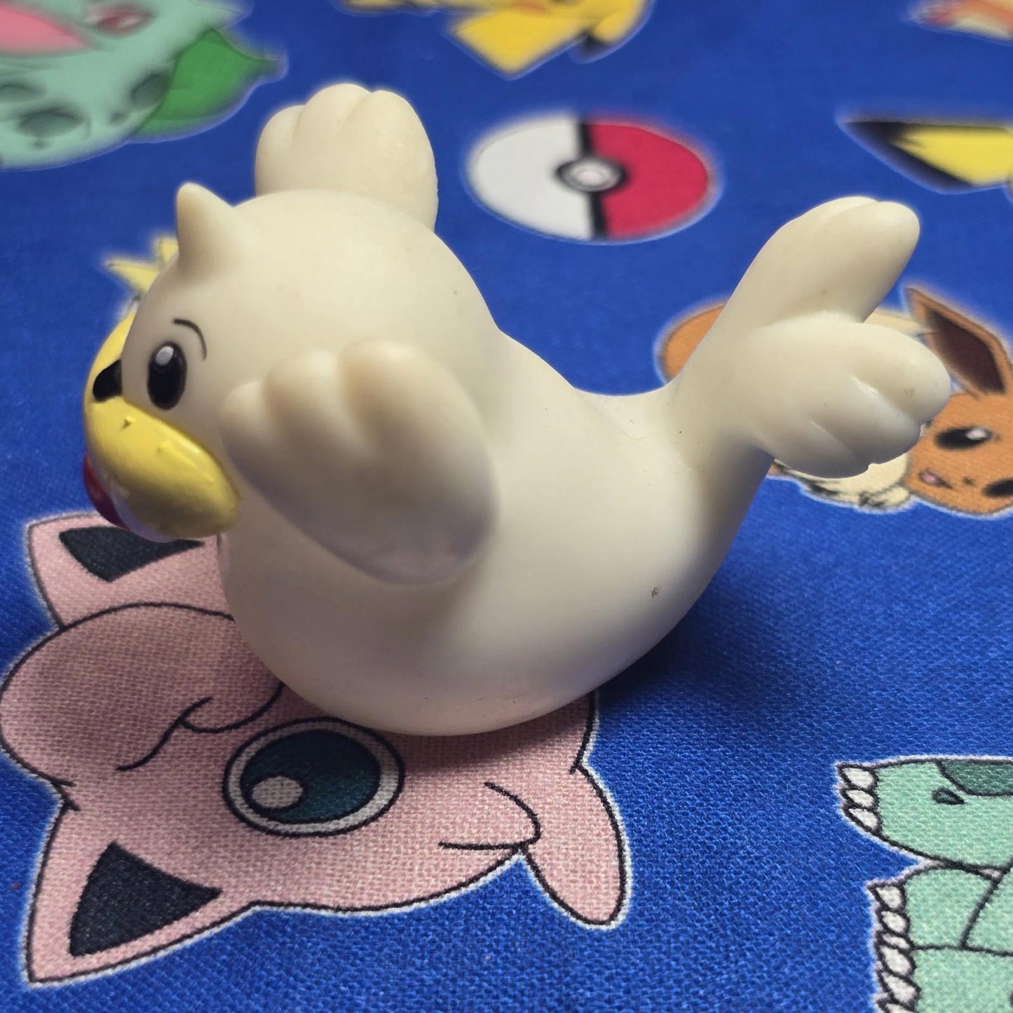 Pokemon Seel Figure Finger Puppet 1998 Nintendo Bandai PVC Vintage Japan USA