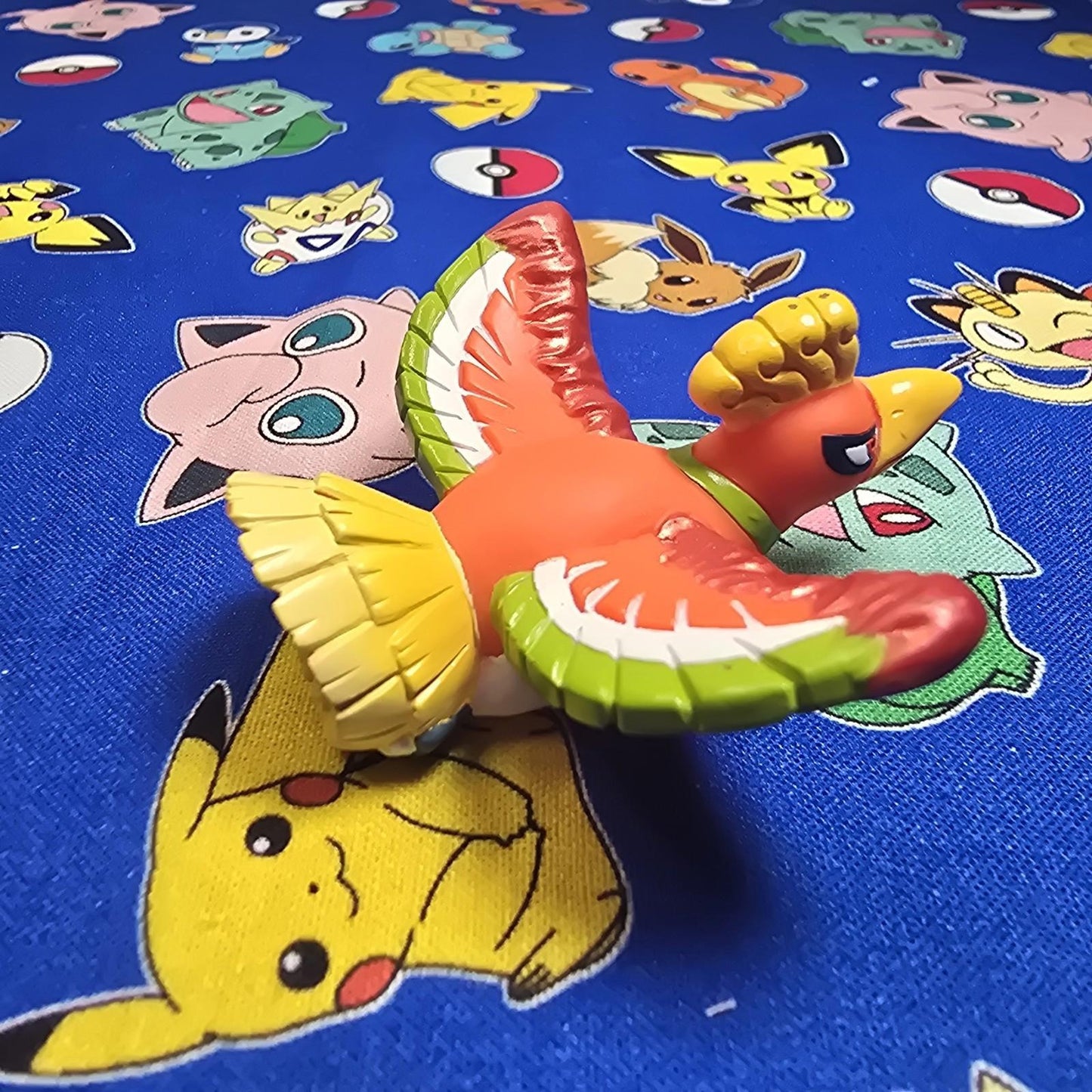 Pokemon Ho-oh Figure Finger Puppet 2007 Nintendo Bandai PVC Japan USA Seller