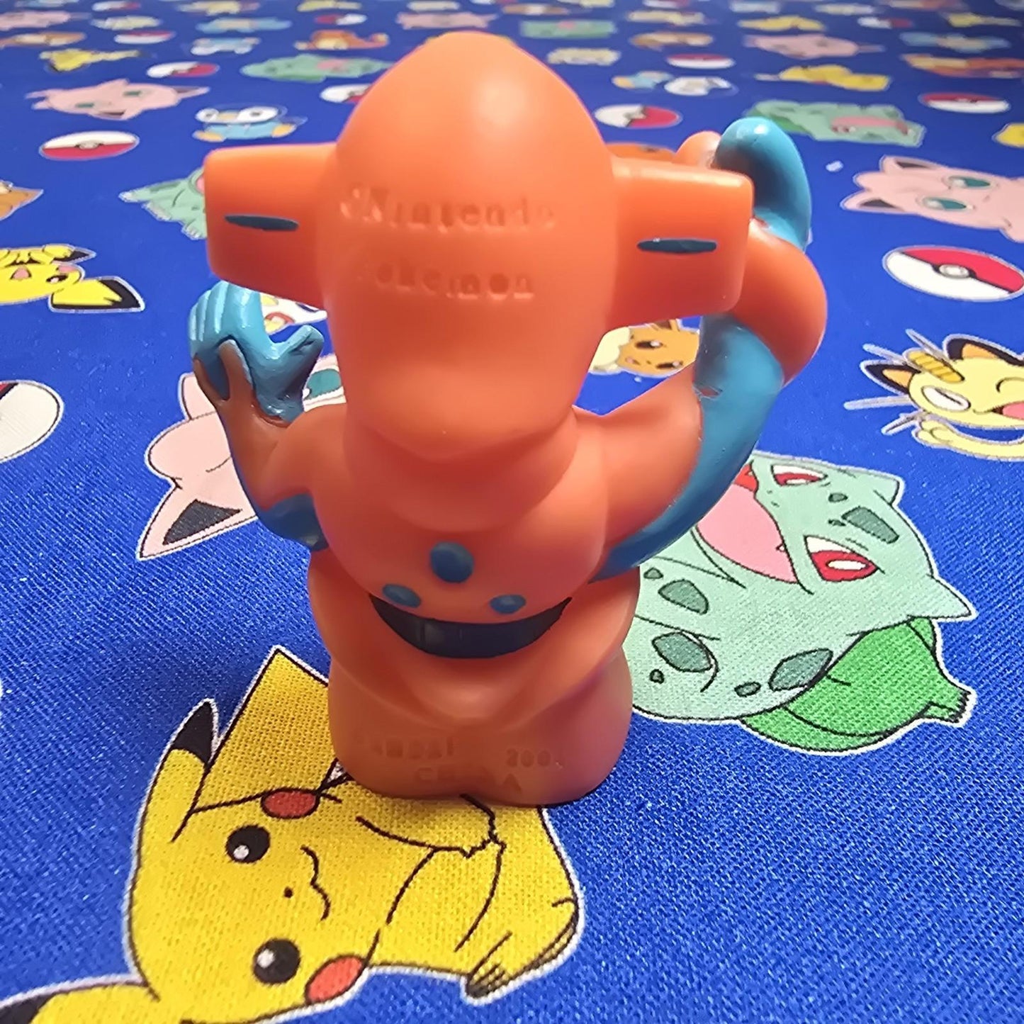 Pokemon Deoxys Neutral Figure Finger Puppet 2004 Nintendo Bandai PVC Vintage USA