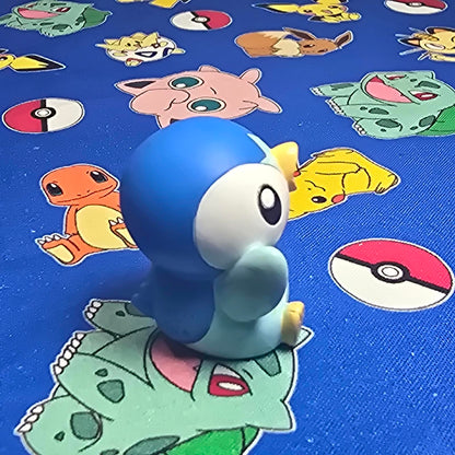 Pokemon Piplup Figure Finger Puppets 2007 Nintendo Bandai PVC Japan USA Seller