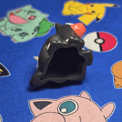 Pokemon Houndour Figure Finger Puppet 2001 Nintendo Bandai PVC Vintage Japan USA