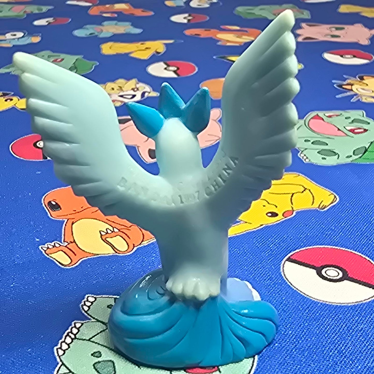 Pokemon Articuno Figure Finger Puppet 1997 Nintendo Bandai PVC Vintage Japan USA