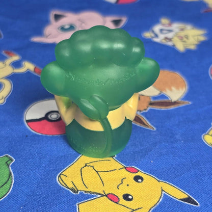 Pokemon Pansage Clear Figure Finger Puppet 2010 Nintendo Bandai Japan USA Seller