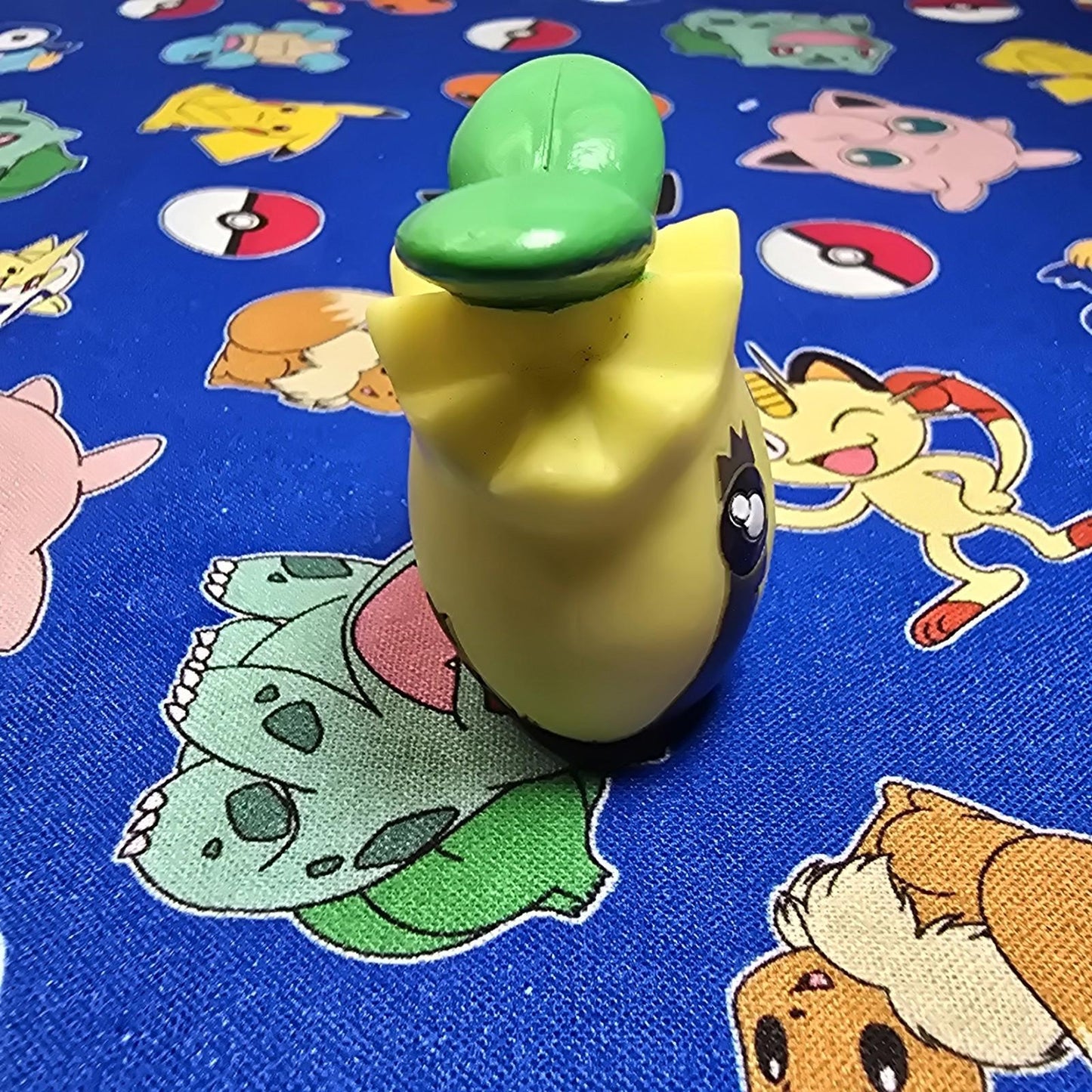 Pokemon Sunkern Figure Finger Puppet 2000 Nintendo Bandai PVC Vintage Japan USA