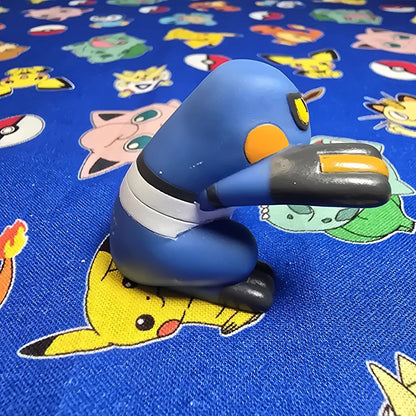 Pokemon Croagunk Figure Finger Puppet 2008 Nintendo Bandai PVC Japan USA Seller
