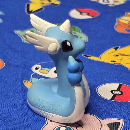 Pokemon Dragonair Figure Finger Puppet 1997 Nintendo Bandai Vintage PVC Japan US