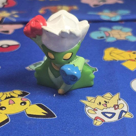 Pokemon Roserade Figure Finger Puppet 2008 Nintendo PVC Bandai Japan USA Seller