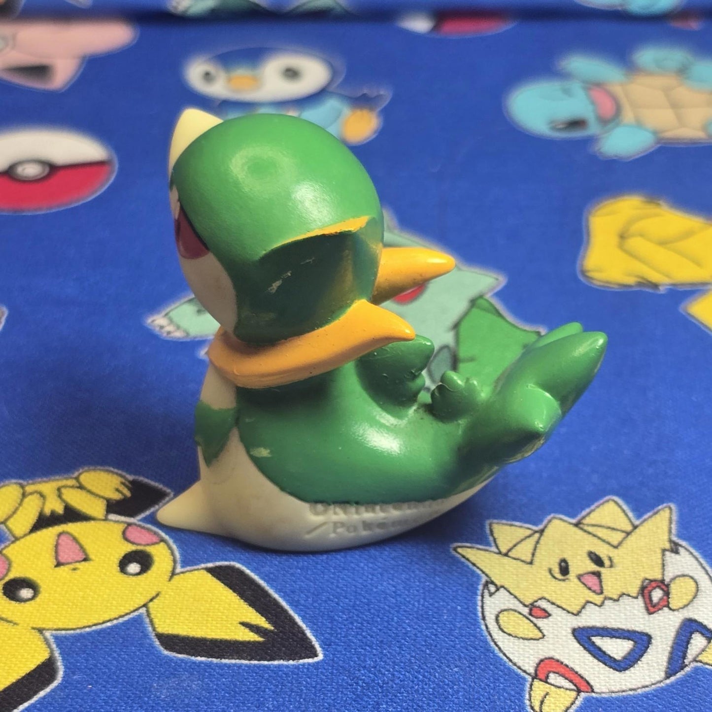 Pokemon Servine Figure Finger Puppet 2010 Nintendo Bandai PVC Japan USA Seller
