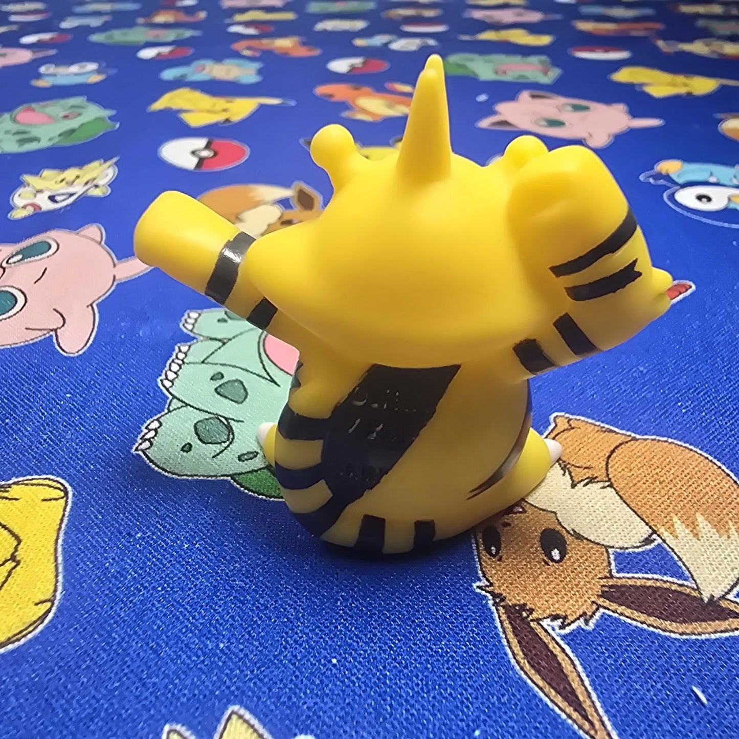 Pokemon Electabuzz Figure Finger Puppet 2008 Nintendo Bandai PVC Japan US Seller