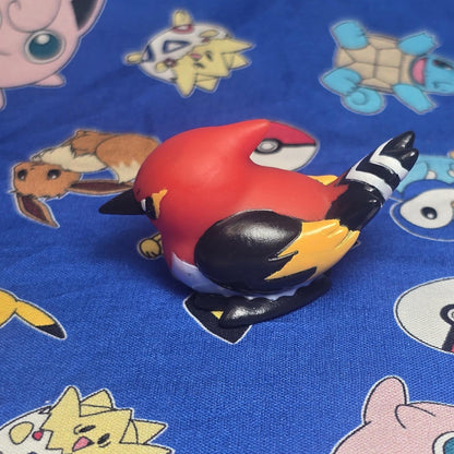 Pokemon Fletchinder Figure Finger Puppet 2014 Nintendo Bandai Japan USA Seller
