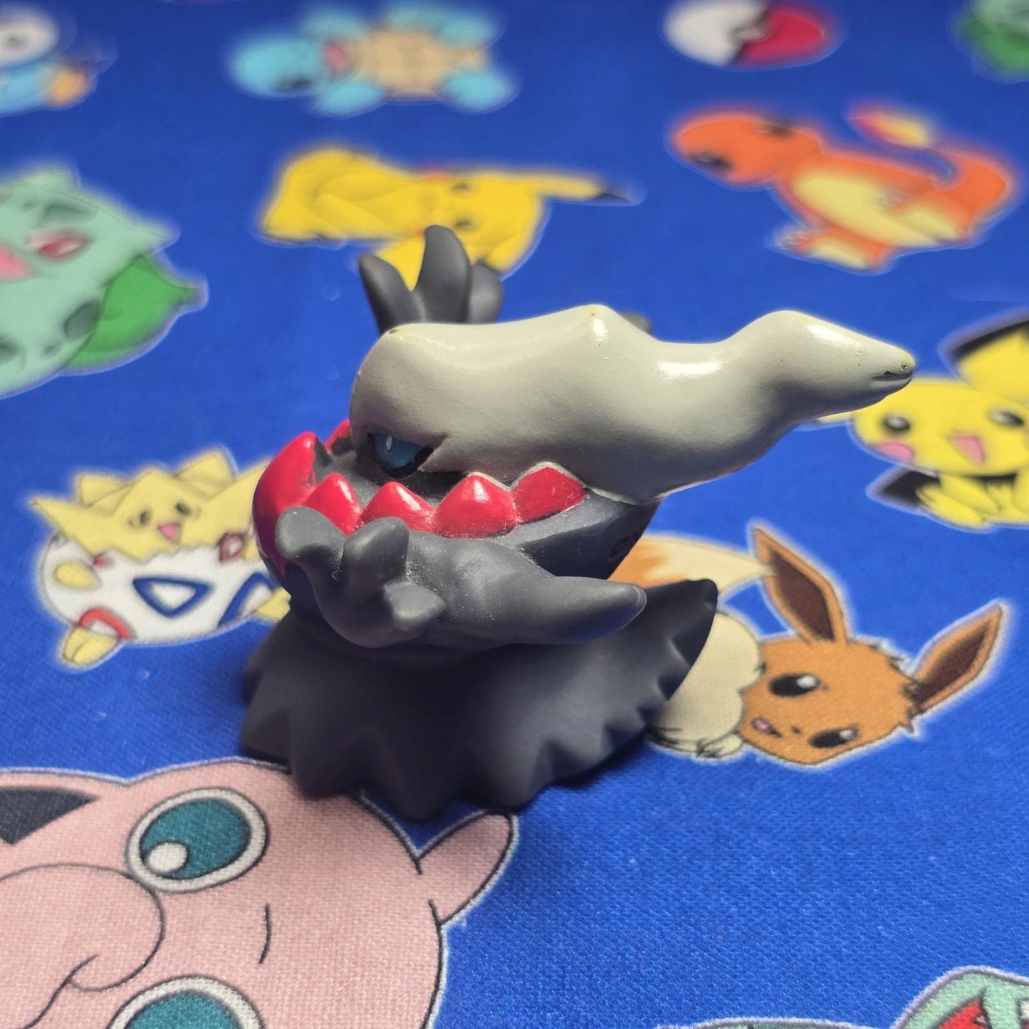 Pokemon Darkrai Figure Finger Puppet 2008 Nintendo Bandai Japan PVC USA Seller