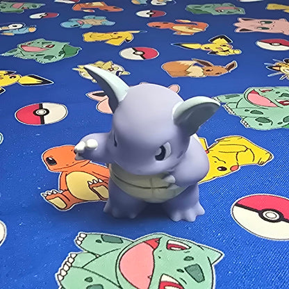 Pokemon Wartortle Figure Finger Puppet 2004 Nintendo Bandai PVC Vintage Japan US