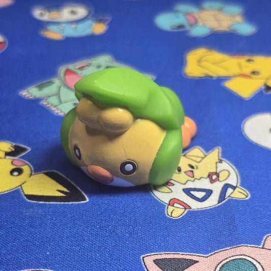 Pokemon Sewaddle Figure Finger Puppet 2010 Nintendo Bandai PVC Japan USA Seller