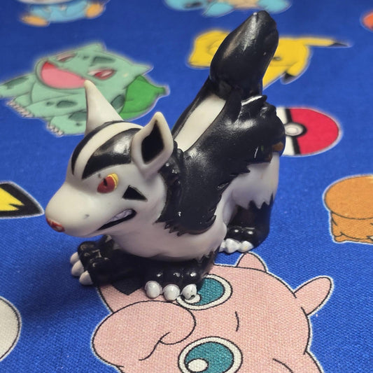 Pokemon Mightyena Figure Finger Puppet 2003 Nintendo Bandai PVC Japan US Seller