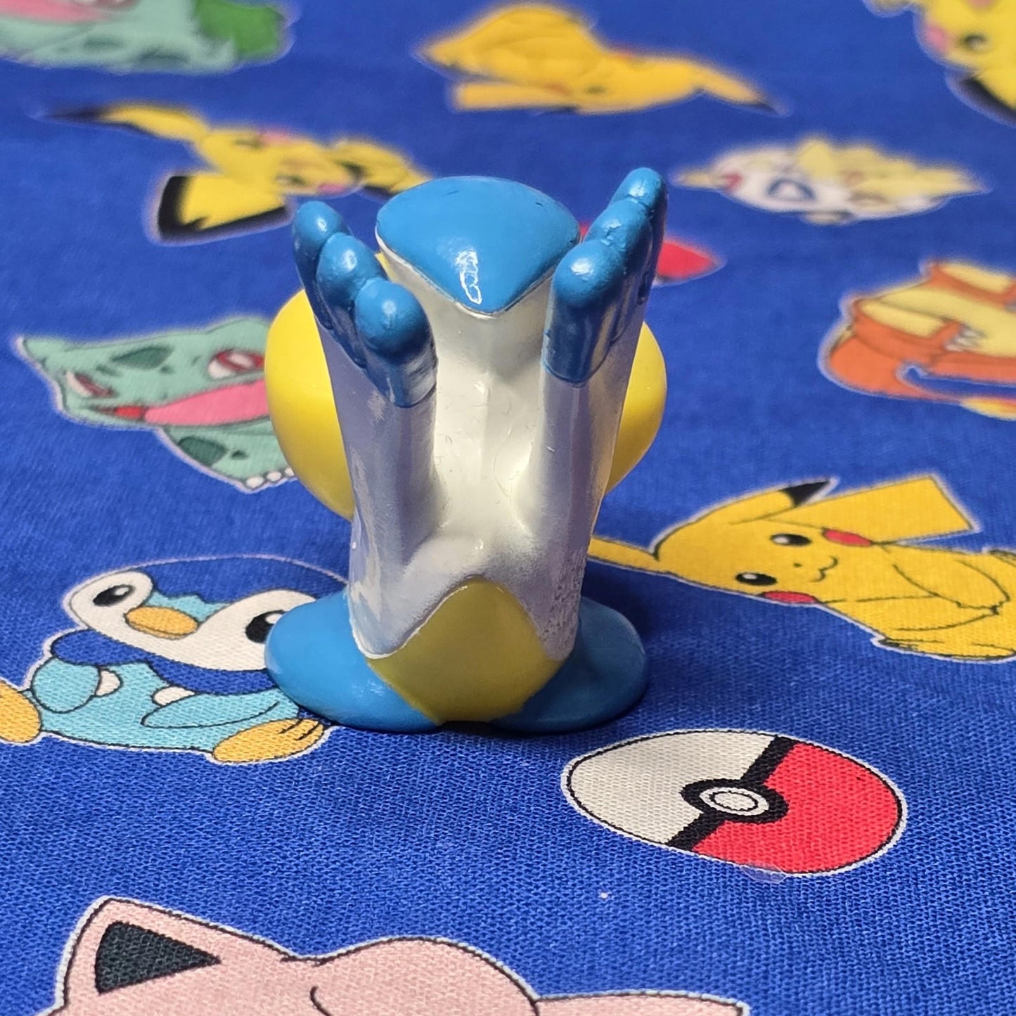 Pokemon Pelipper Figure Finger Puppet 2006 Nintendo Bandai PVC Vintage Japan USA