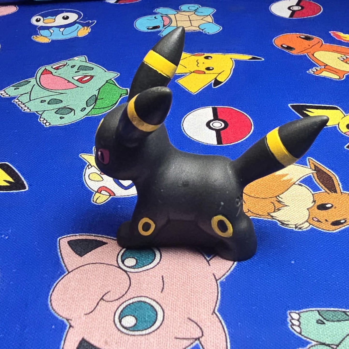 Pokemon Umbreon Figure Finger Puppet 2009 Nintendo Bandai PVC Japan USA Seller