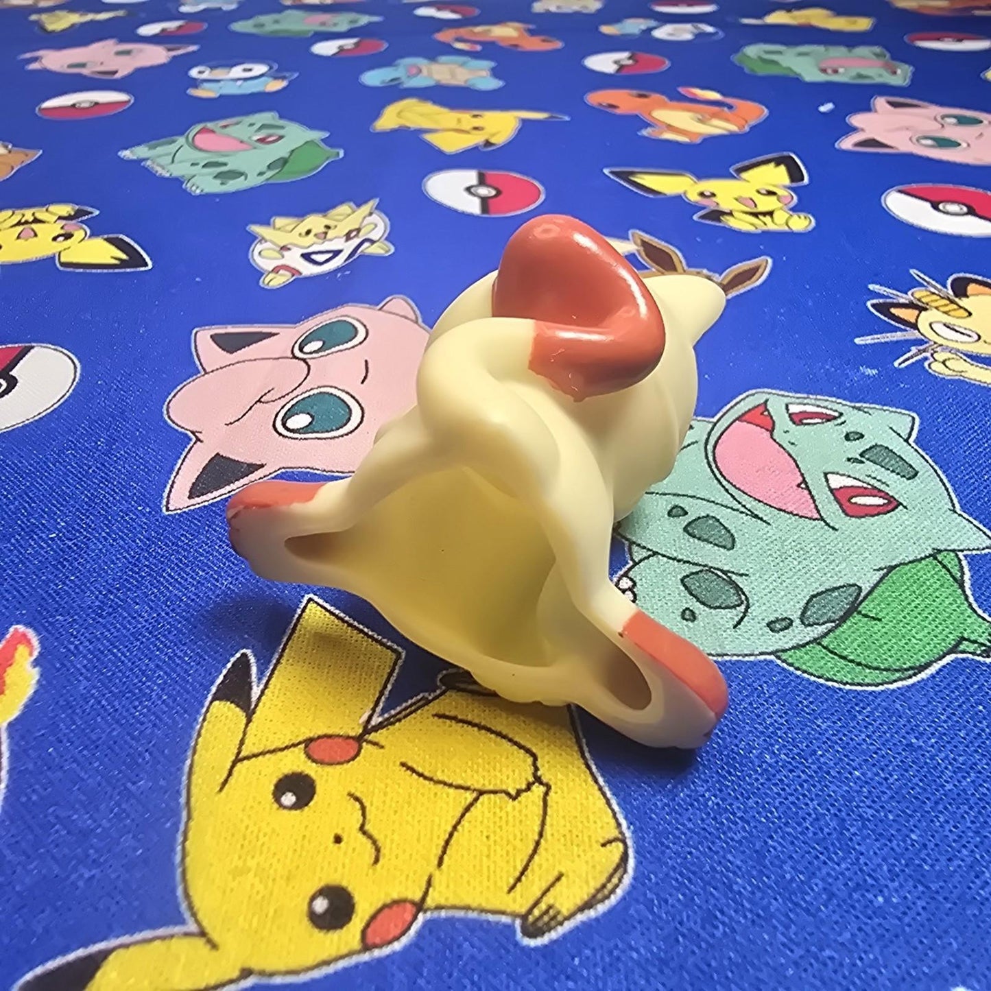 Pokemon Meowth Figure Finger Puppet 1997 Nintendo Bandai Vintage Japan US Seller