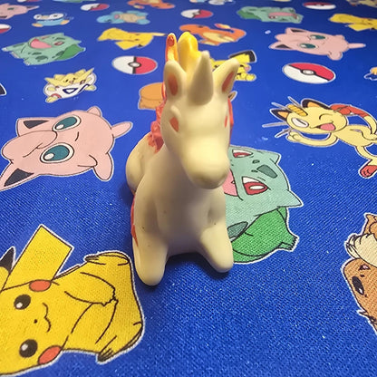 Pokemon Rapidash Figure Finger Puppet 1997 Bandai Nintendo PVC Vintage Japan USA