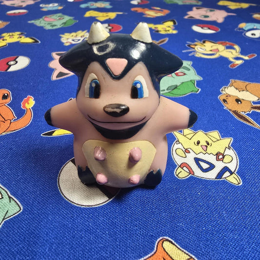 Pokemon Milktank Figure Finger Puppet 2000 Nintendo Bandai PVC Vintage Japan USA